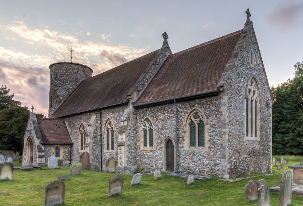 photograph of Burnham Deepdale Church